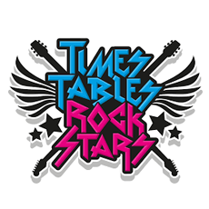 Times Tables Rock Stars logo